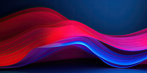 Fototapeta premium abstract scientific background with kinetic waves.