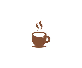 coffee logo design vector