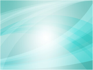 インターネットネットワークイメージの波柄抽象背景_ターコイズブルー