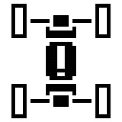 Break System, Car, Pixelart Art, Machine, Ecu Collection Set. 