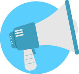 Megaphone illustration Icon