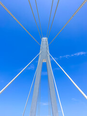 suspension bridge in the sky