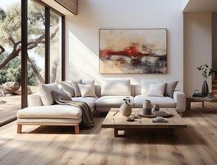 Interior of living room