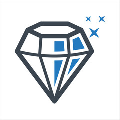 Fototapeta premium Diamond Icon