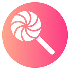 lollipop gradient icon
