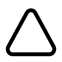 triangle line icon
