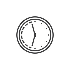 Afternoon time line icon