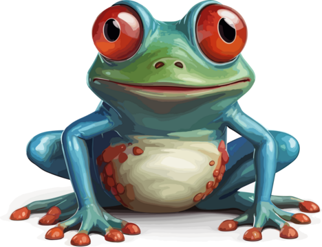 frog Illustration 