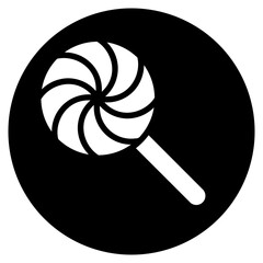 lollipop glyph icon