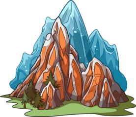 mountain Illustration. 