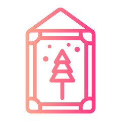 frame gradient icon