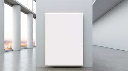 a white room with white walls