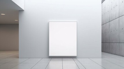 a white wall with a white door