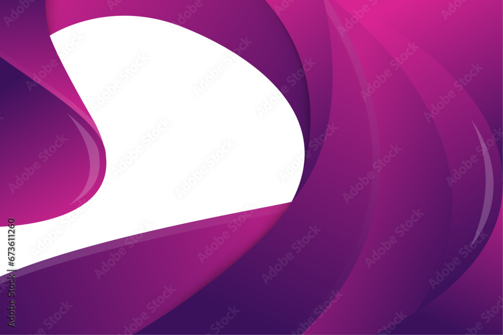 Poster abstract modern purple pink gradient geometric background. vector illustration with horizontal layou