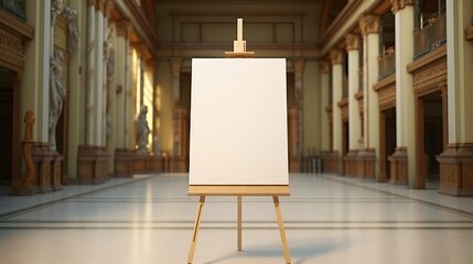 a white board in a building