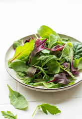 Mix salad leaves