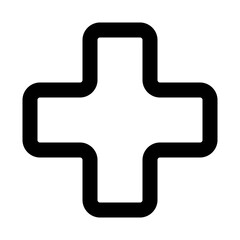 hospital line icon