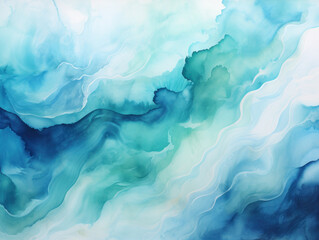 Obraz premium Abstract Water Ink Wave