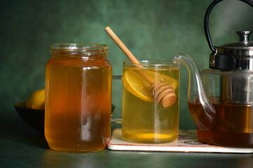 tea and honey