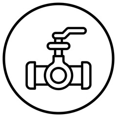 Valve Vector Icon Design Illustration