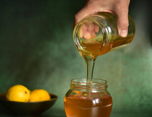 honey and lemons