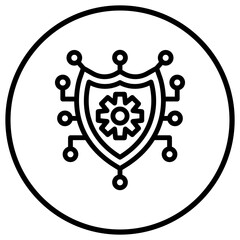 Gear Vector Icon Design Illustration