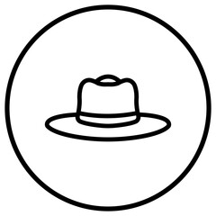 Hat Vector Icon Design Illustration