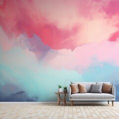 Living room decoration art, created by AI