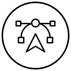 Anchor tool Vector Icon Design Illustration