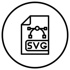 Svg file Vector Icon Design Illustration