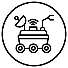 Moonwalker Vector Icon Design Illustration