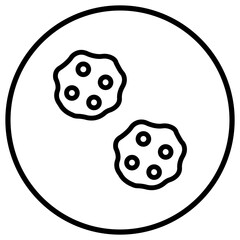 Rock Vector Icon Design Illustration