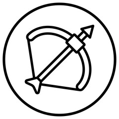 Bow Vector Icon Design Illustration
