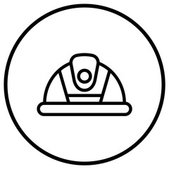 Helmet Vector Icon Design Illustration