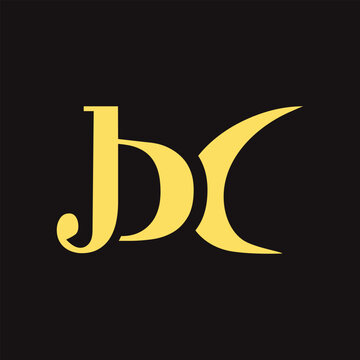 Modern jbc letter company logo design