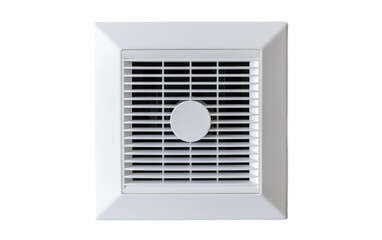 Comfort Ventilation Embracing the Purpose of a Bathroom Fan Isolated on Transparent Background PNG.