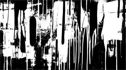 Ink Dust Grunge Urban Background. Abstract texture with grain and stain. Black and white vector.