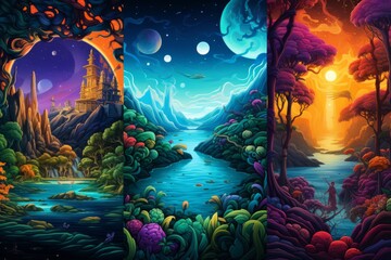 Dive into the world of vibrant colors with these eye catching and dynamic backgrounds