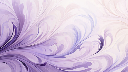Lavender and Cream Romantic and Dreamy Abstract Pattern
