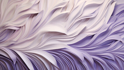 Obraz premium Lavender and Cream Romantic and Dreamy Abstract Pattern