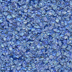 Blue background and texture stone seamless 2D illustration