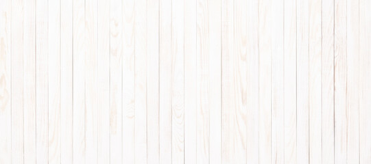 Fototapeta na wymiar white wooden planks for template. wooden panel background