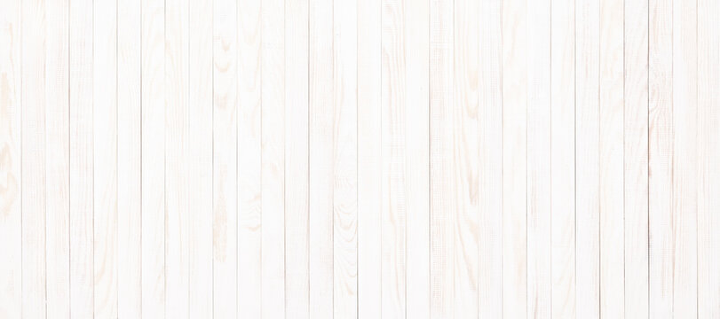 white wooden planks for template. wooden panel background