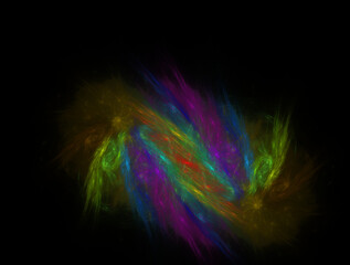 Imaginatory fractal abstract background Image