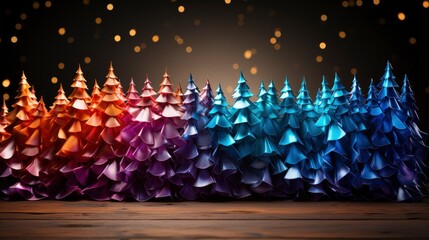 Gradient Christmas Tinsel Background , Merry Christmas Background ,Hd Background