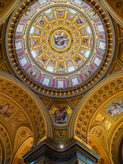 The St. Stephen's Basilica in Budapest