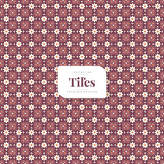 vintage batik tiles seamless pattern 19