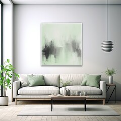 Living room decoration art, created by AI