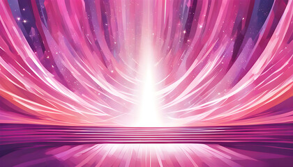 Background. Abstract stage light. Violet, red, white, pink.