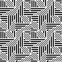 Seamless models. Modern stylish texture. Monochrome, simple. Vector.